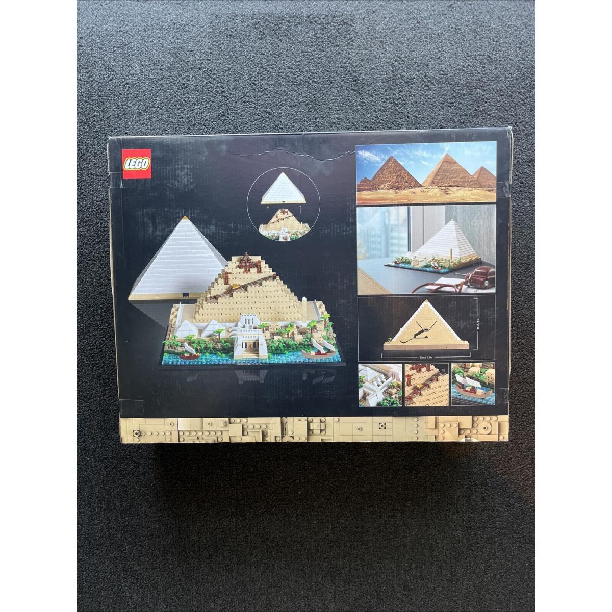 Lego Architecture: Great Pyramid of Giza 21058 White Pyramid Super-cool