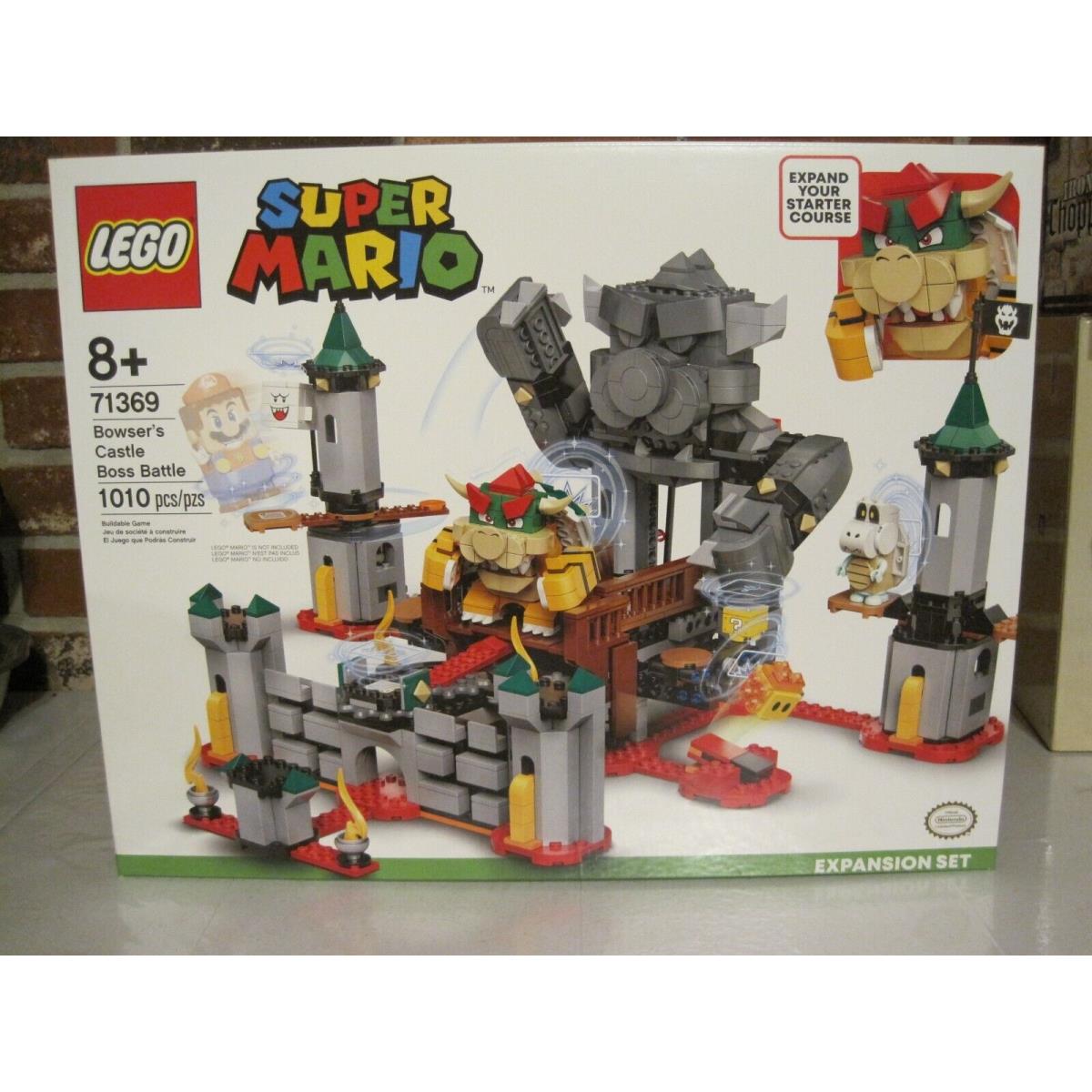 2020 Lego 71369 Super Mario Bowser`s Castle Boss Battle Expansion Set