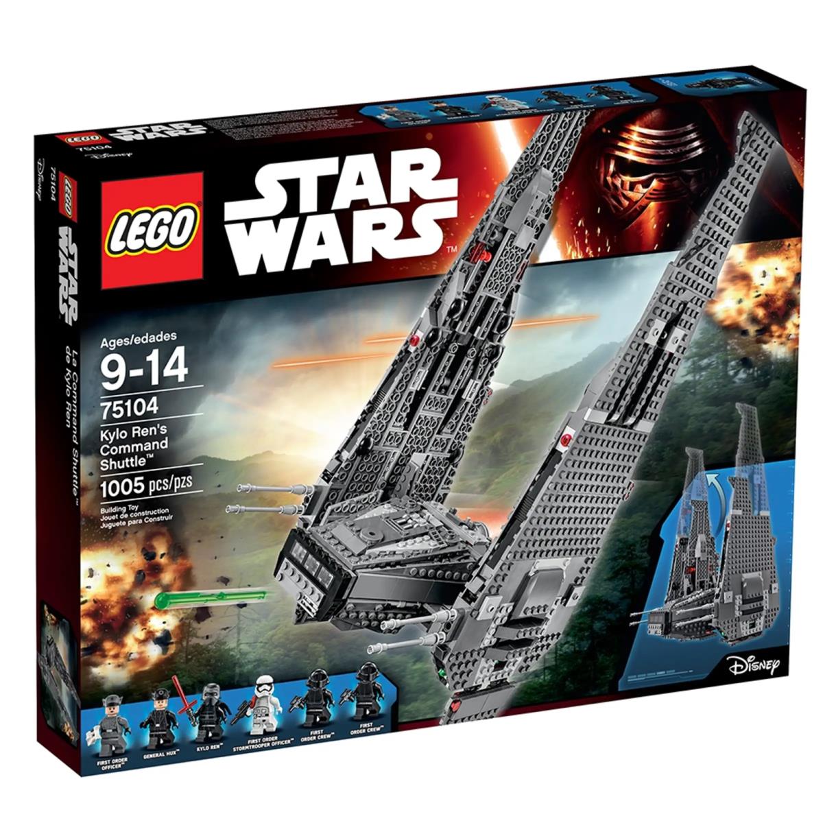 Lego Star Wars 75104 Kylo Ren`s Command Shuttle