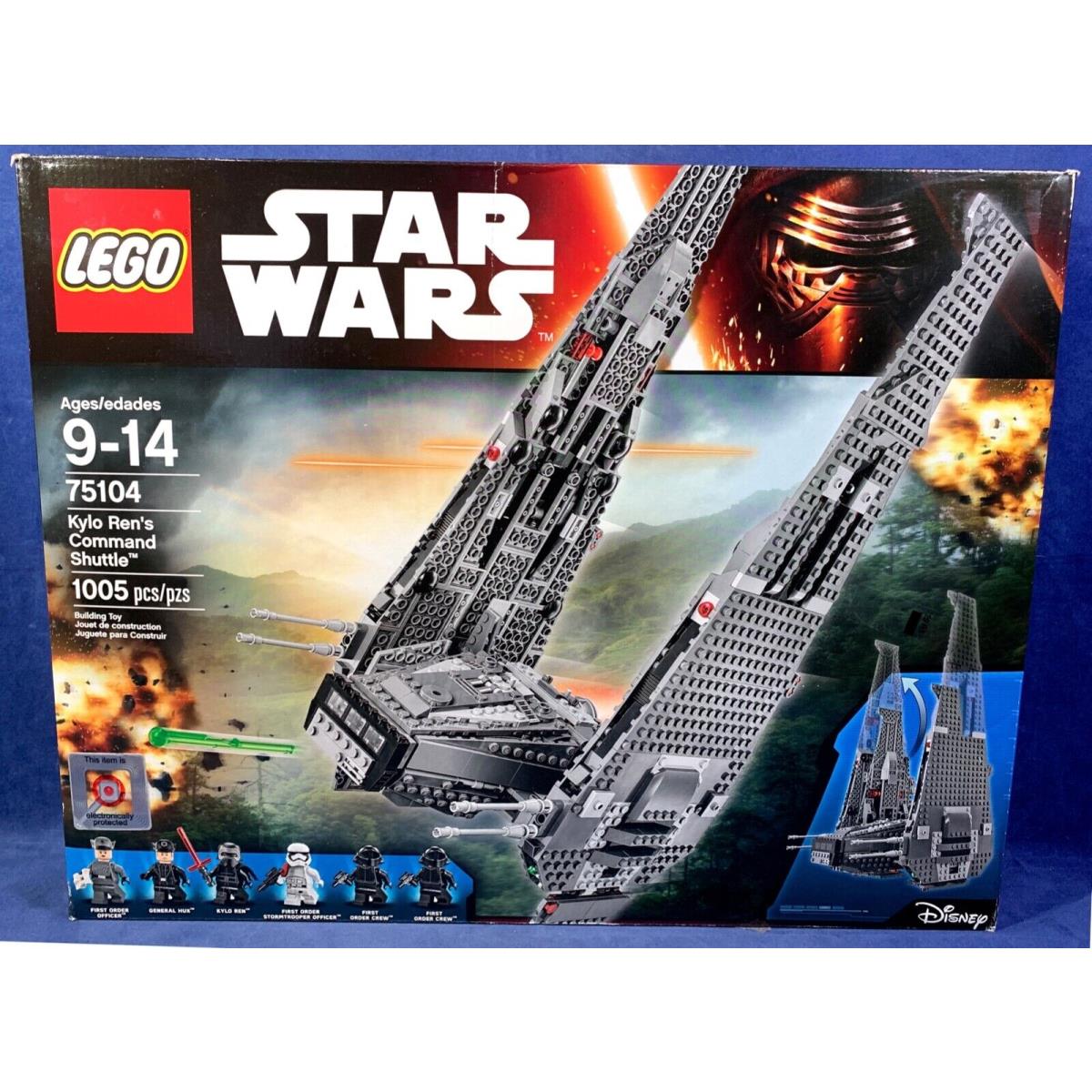 Kylo Ren`s Command Shuttle - Star Wars Lego 75104 First Order Crew General Hux