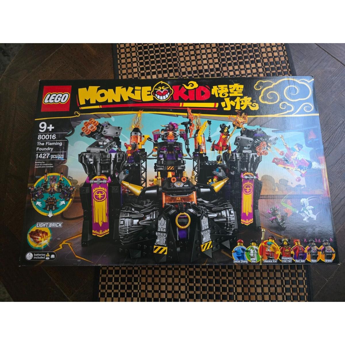 Lego Monkie Kid: The Flaming Foundry 80016