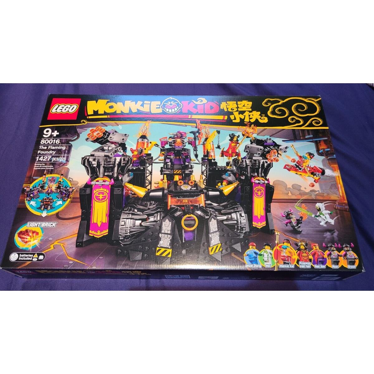 Lego Monkie Kid The Flaming Foundry 80016