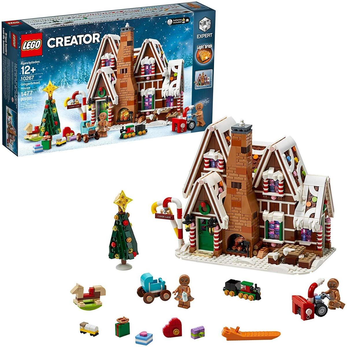 Lego Creator Gingerbread House 10267 Building Kit 2020 1477 Pcs