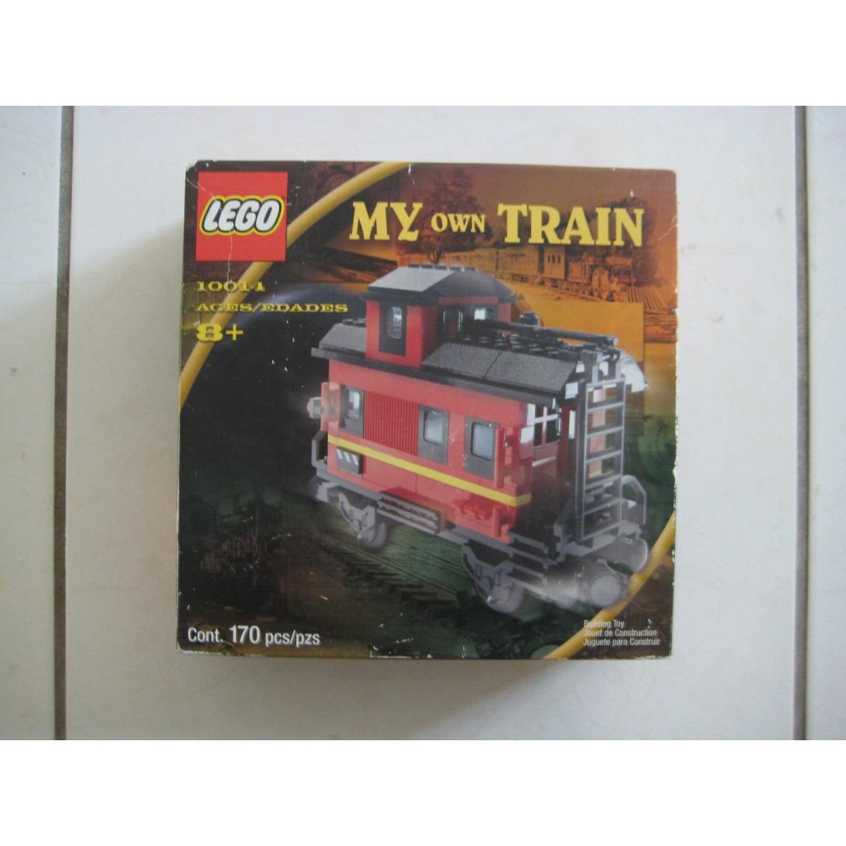 Lego My Own Train Red Caboose 10014 Box