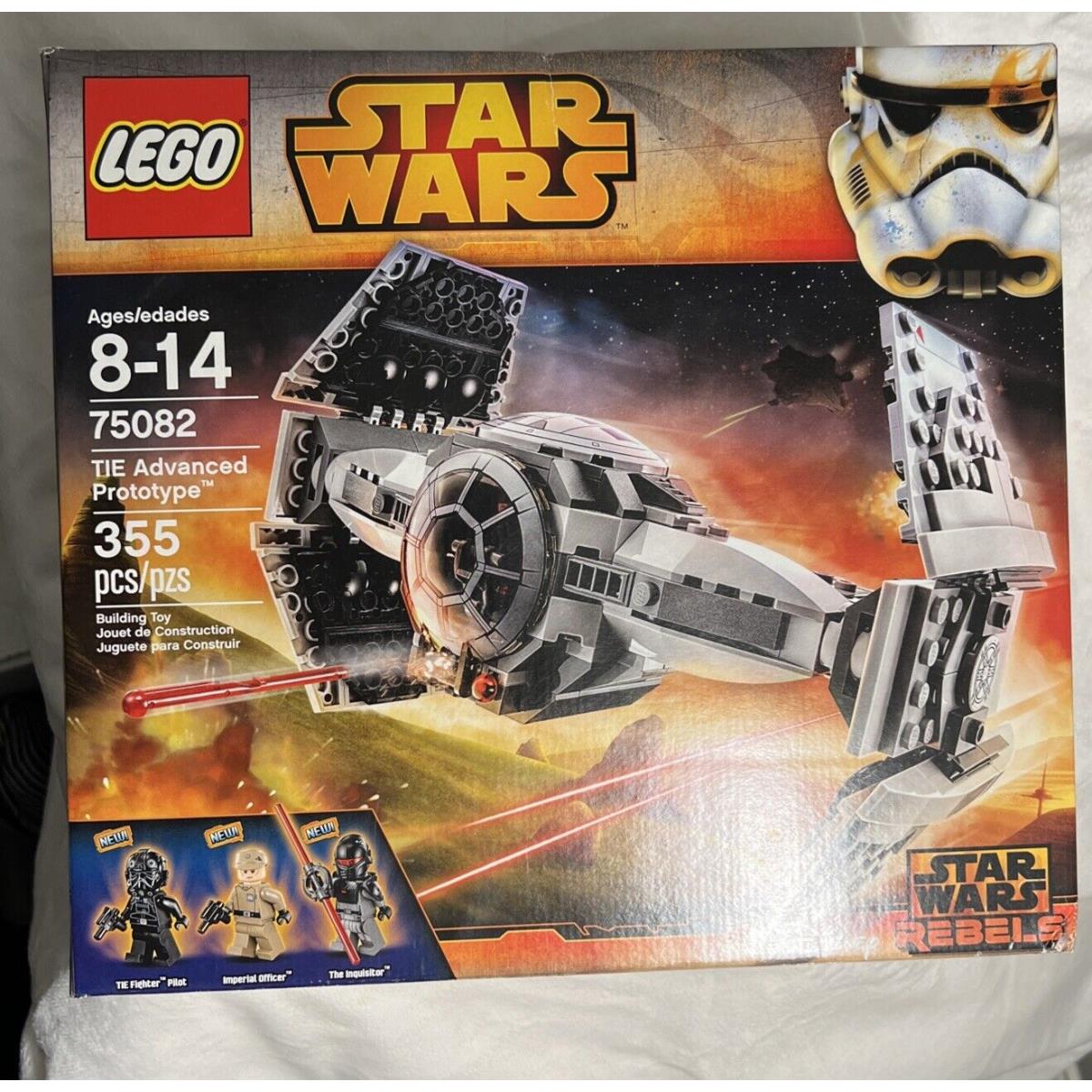 Lego 75082 Star Wars: Tie Advanced Prototype