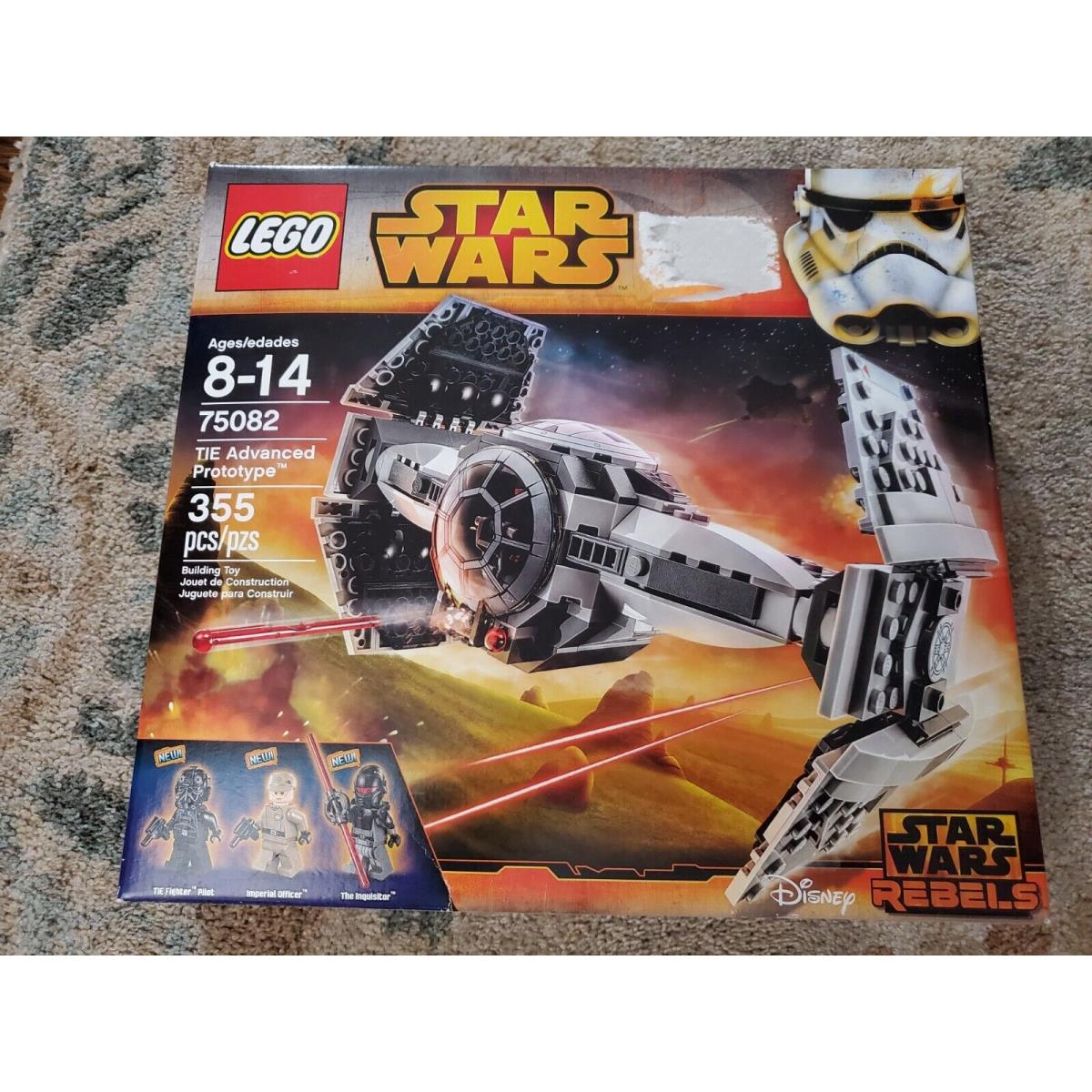 Light Wear Lego 75082 Star Wars: Tie Advanced Prototype