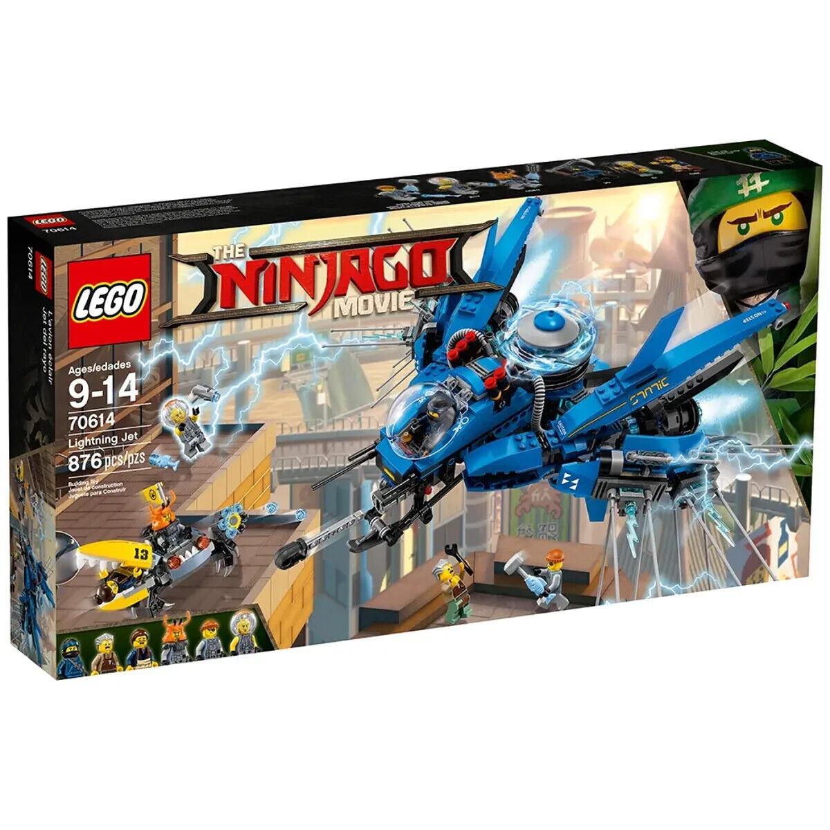 Lego Lightning Jet 70614 The Lego Ninjago Movie Minifigure Building Set