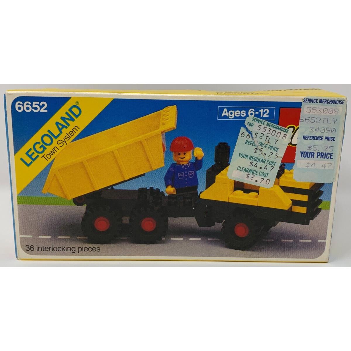 Lego 6652 Construction Truck 1983