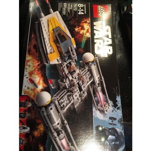Lego Star Wars Set 75172 Y-wing Starfighter Wear Dents Box