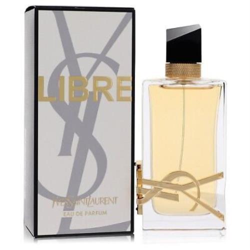 Libre by Yves Saint Laurent Eau De Parfum Spray 3 oz For Women