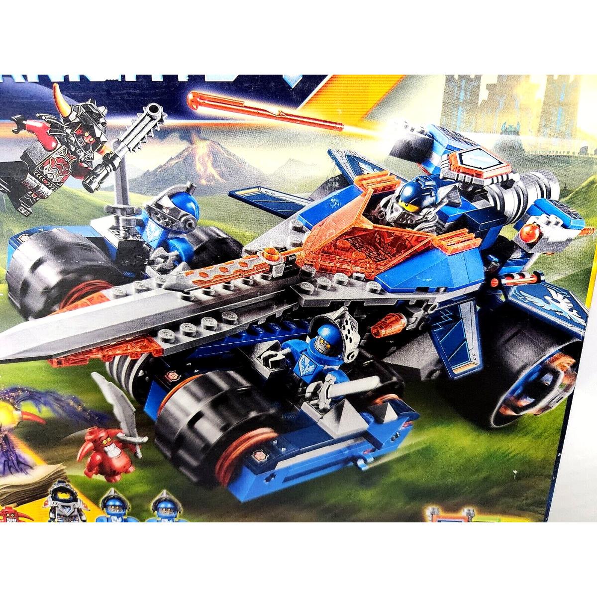 Lego Nexo Knights: 70315 Clay s Rumble Blade 367 Pieces 2016 Retired