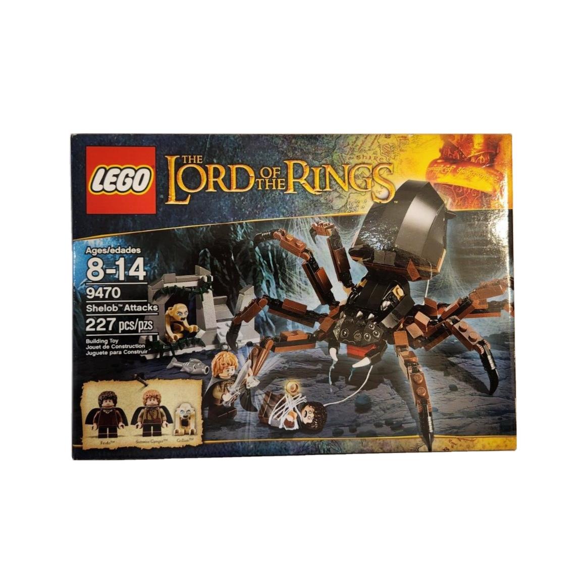 Lego Lord of The Rings Shelob Attacks 9470 Retired Rare Lotr