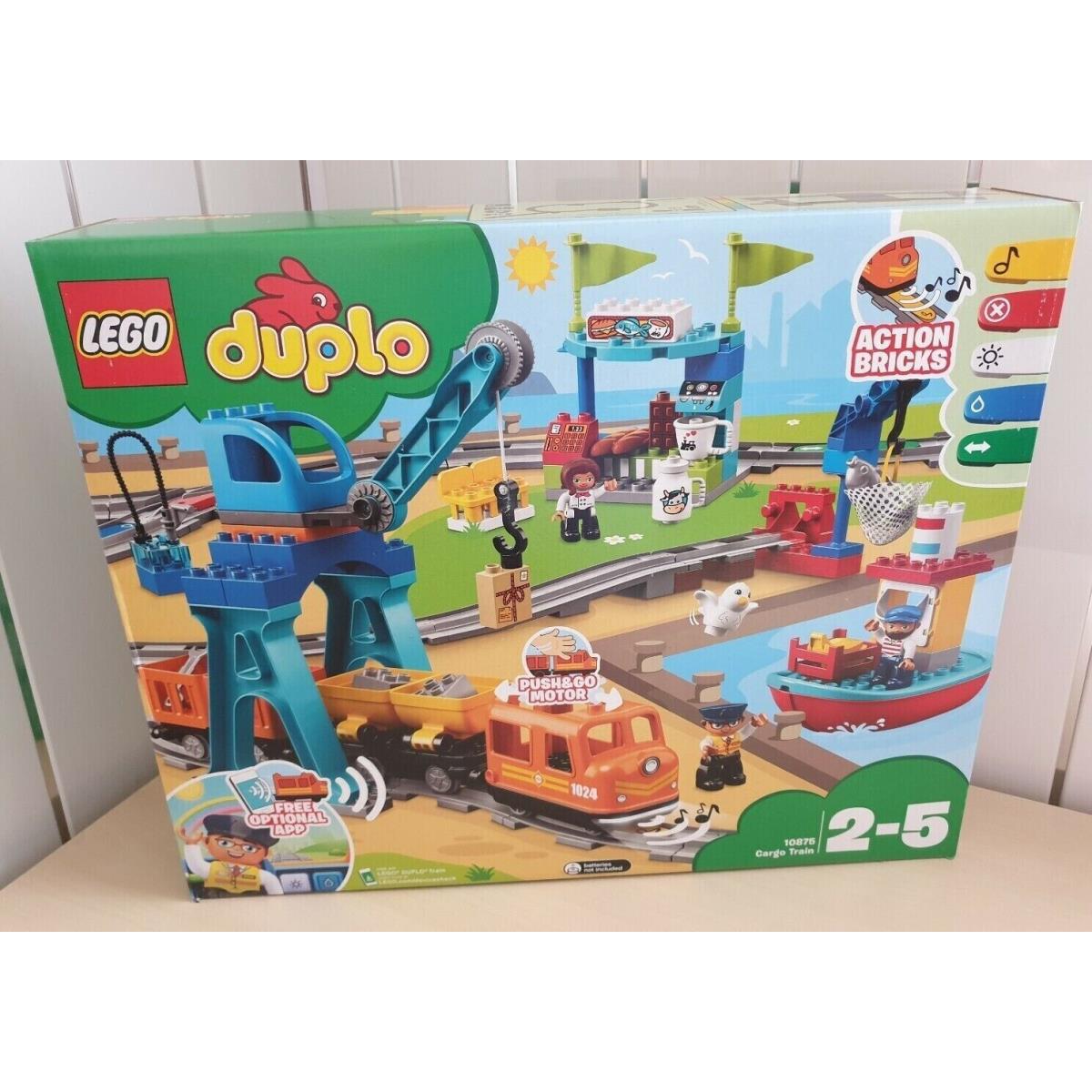 Lego Duplo Cargo Train 10875 Lego Set Educational Gift 105 Pieces