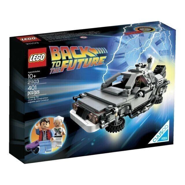 Lego Cuusoo Ideas 21103 Back To The Future Building Set 401 Pcs