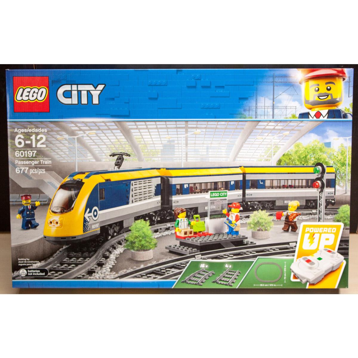 Lego City Passenger Train 60197 Box