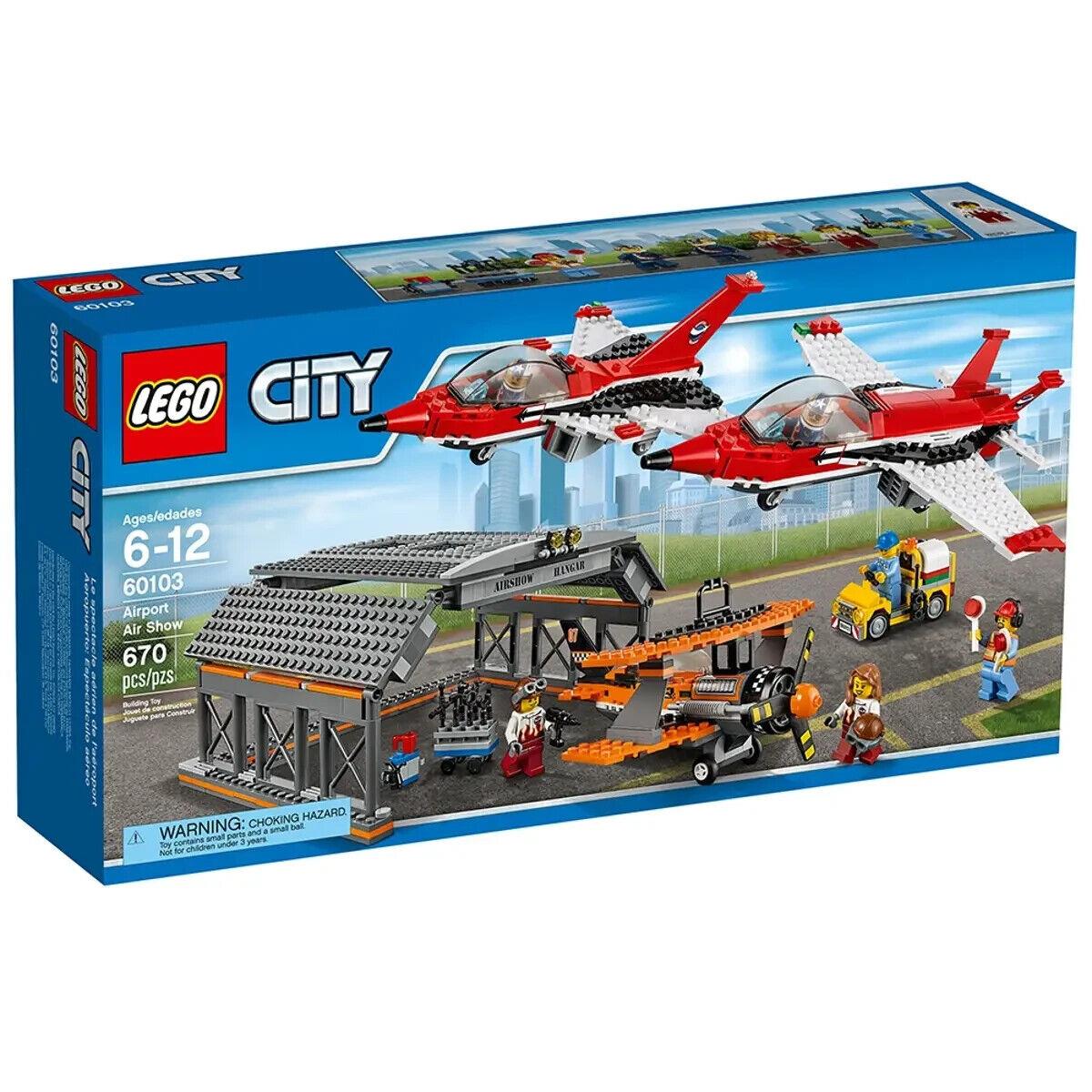 Lego 60103 City Airport Air Show 670 Pieces