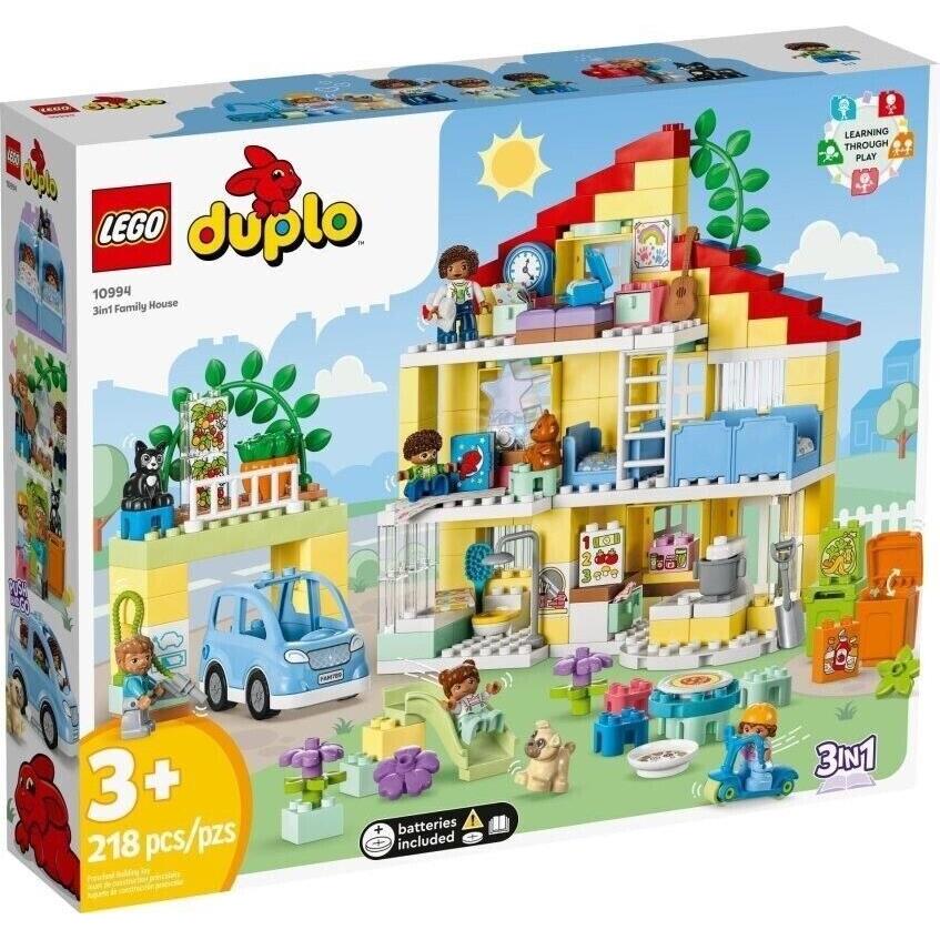 Lego Duplo Town 3 in 1 Family House 10994 Building Toy Set