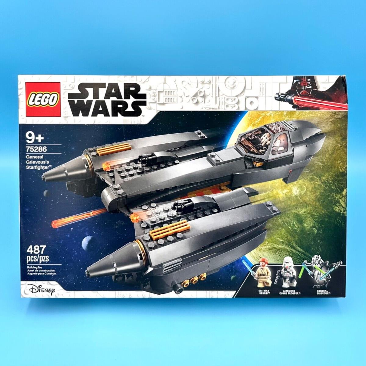 Lego Star Wars General Grievous`s Starfighter 75286 Airborne 3 Minifigures