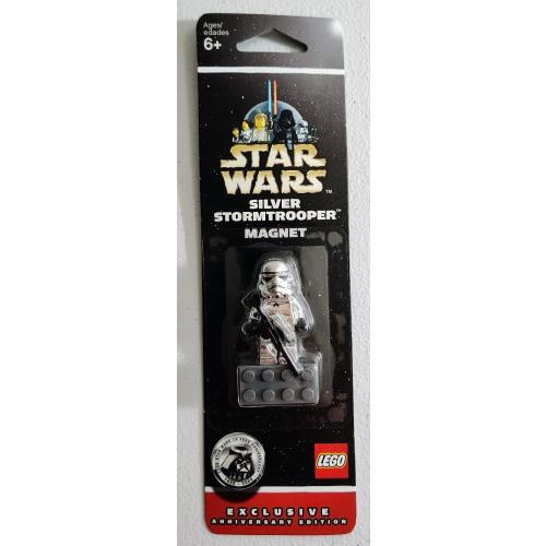 Lego Star Wars Limited Edition Chrome Silver Stormtrooper Magnet Minifigure