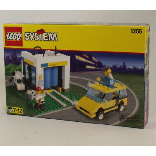 Lego System - Shell Car Wash 1255 137 Pieces - Non-mint Box