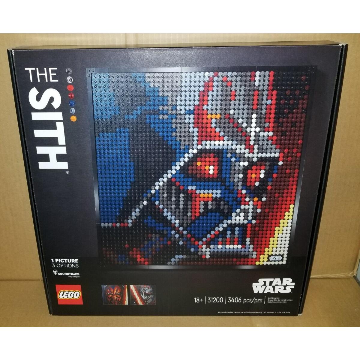 Lego Art Star Wars The Sith 31200