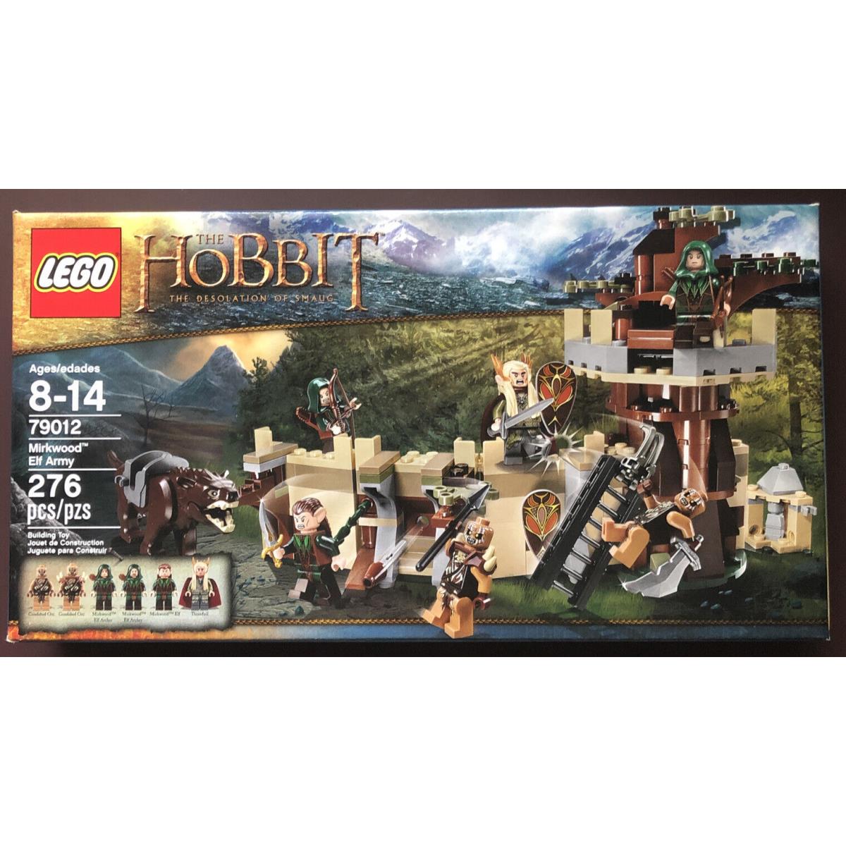 Lego The Hobbit 79012 Mirkwood Elf Army Set