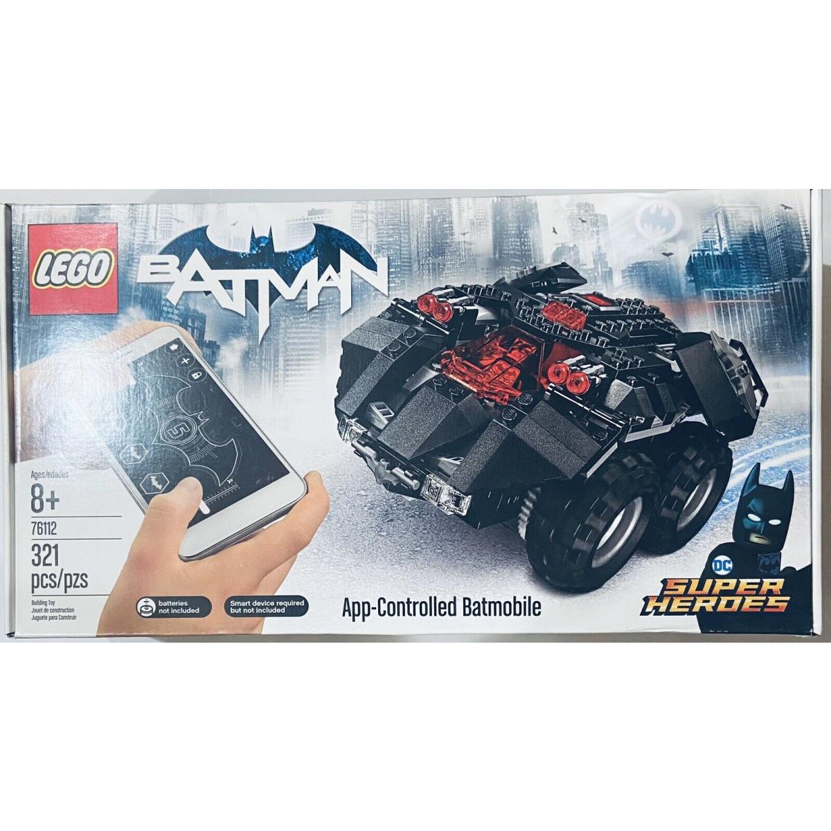 Lego 76112 App-controlled Batmobile Super Heroes Batman in Box