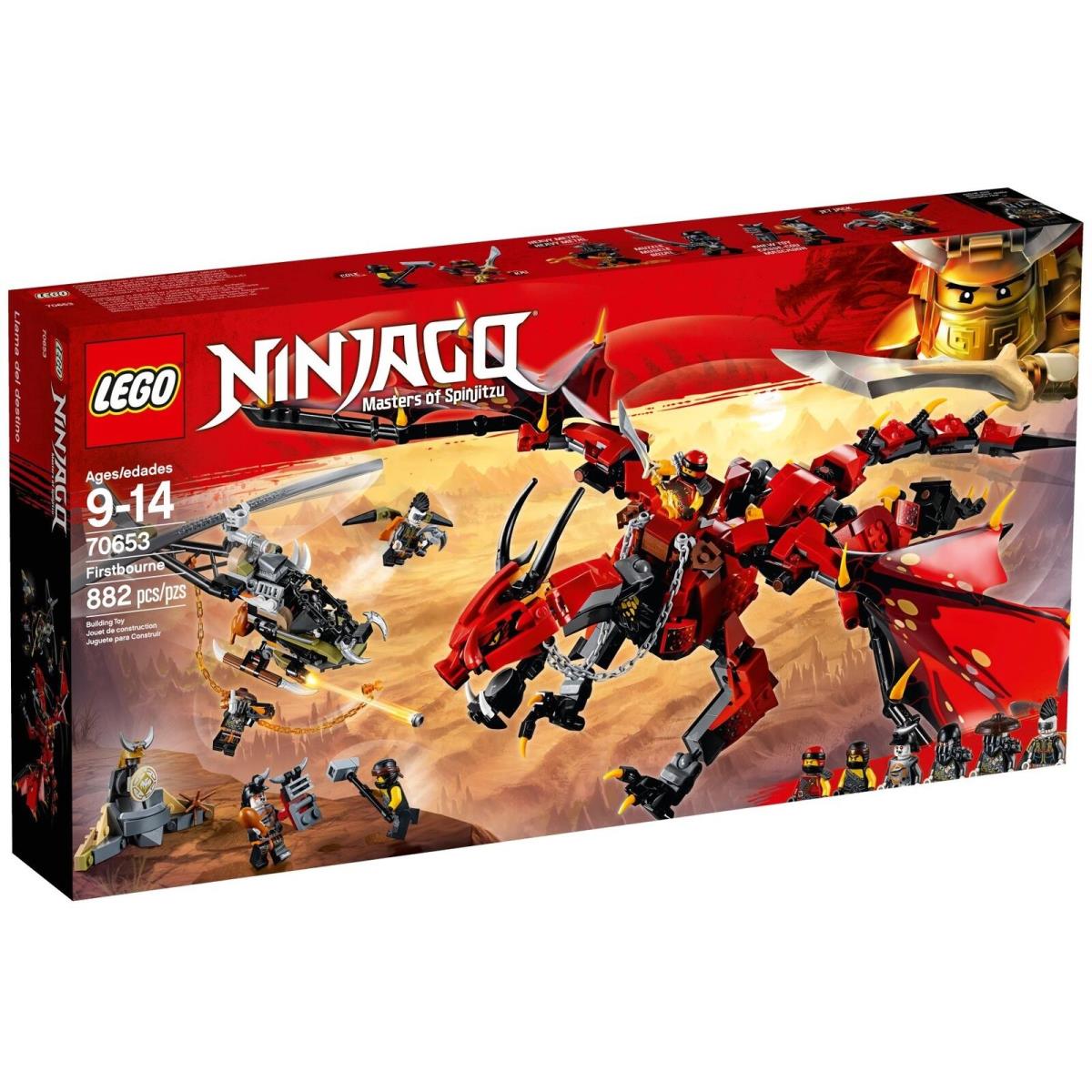 Lego Ninjago Hunted Firstbourne 70653 Retired