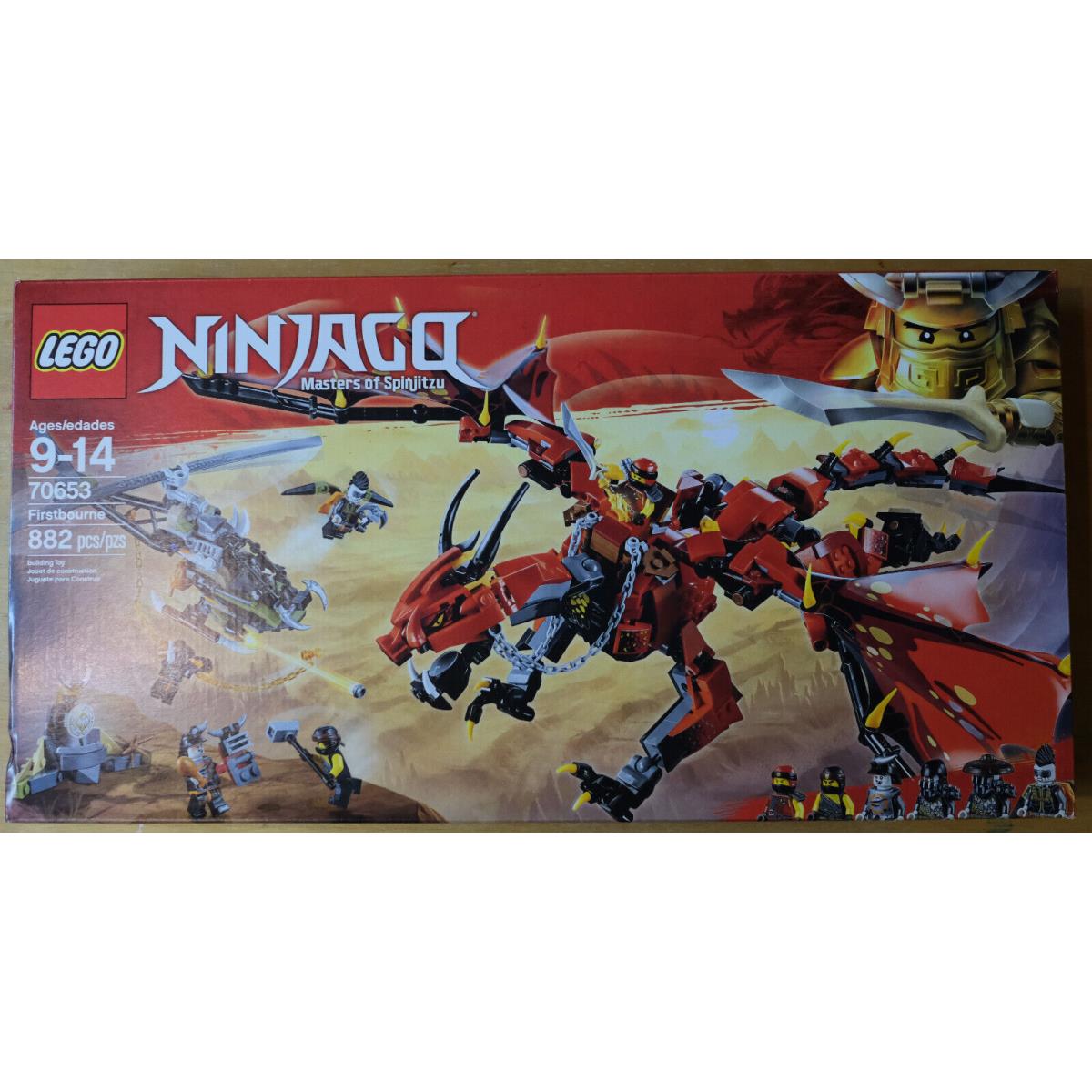 Lego 70653 Firstbourne Ninjago Kai Cole