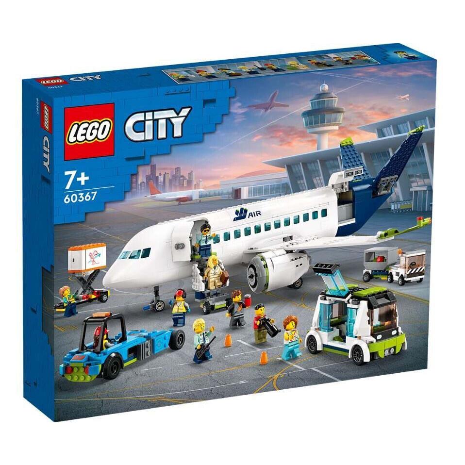 Lego City Passenger Airplane 60367 Building Fun Game Toy Set Bus Truck Loader