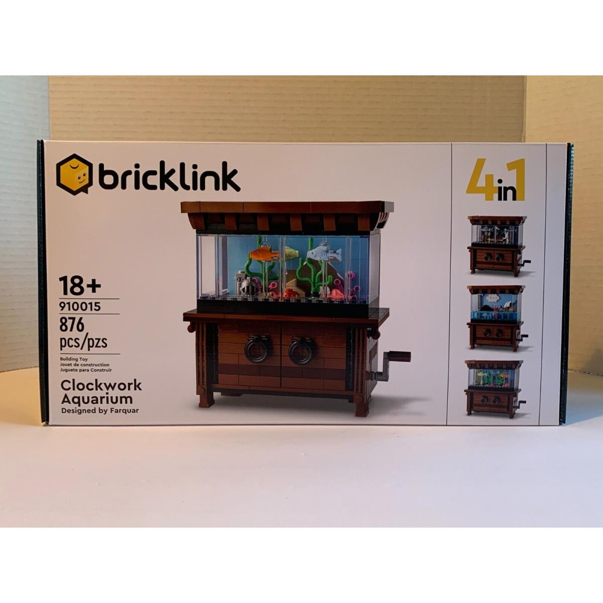 Lego Bricklink: Clockwork Aquarium 910015 in Box Limited