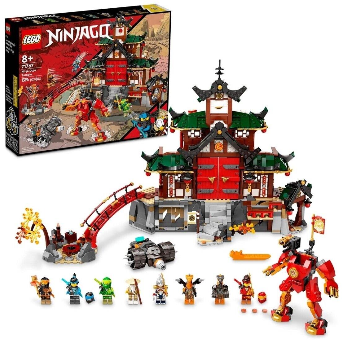 Lego Ninja Dojo Temple Ninjago 71767 Building Kit 1394 Pcs. F64