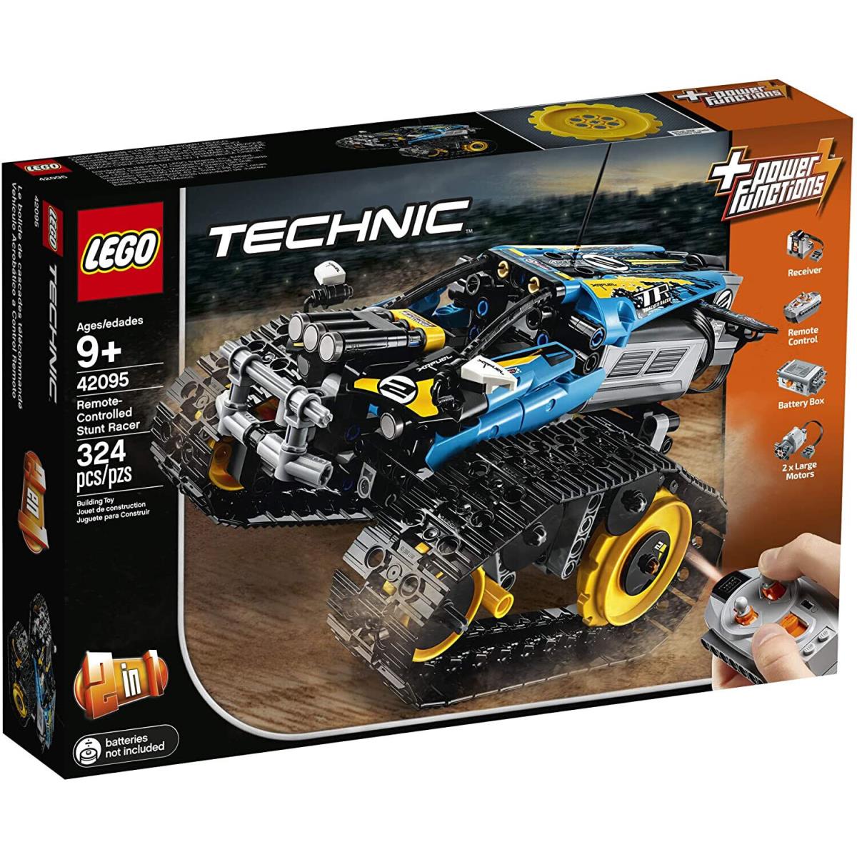 Lego Technic 42095 Remote Controlled Stunt Race 2-in-1 Power Functions