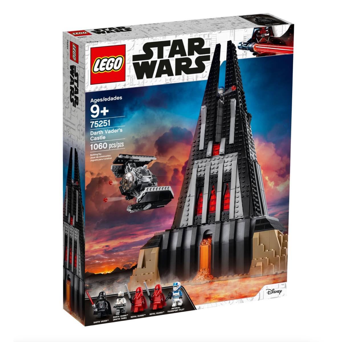 Retired Lego Star Wars Darth Vader s Castle 75251-Free Immediate Shipping