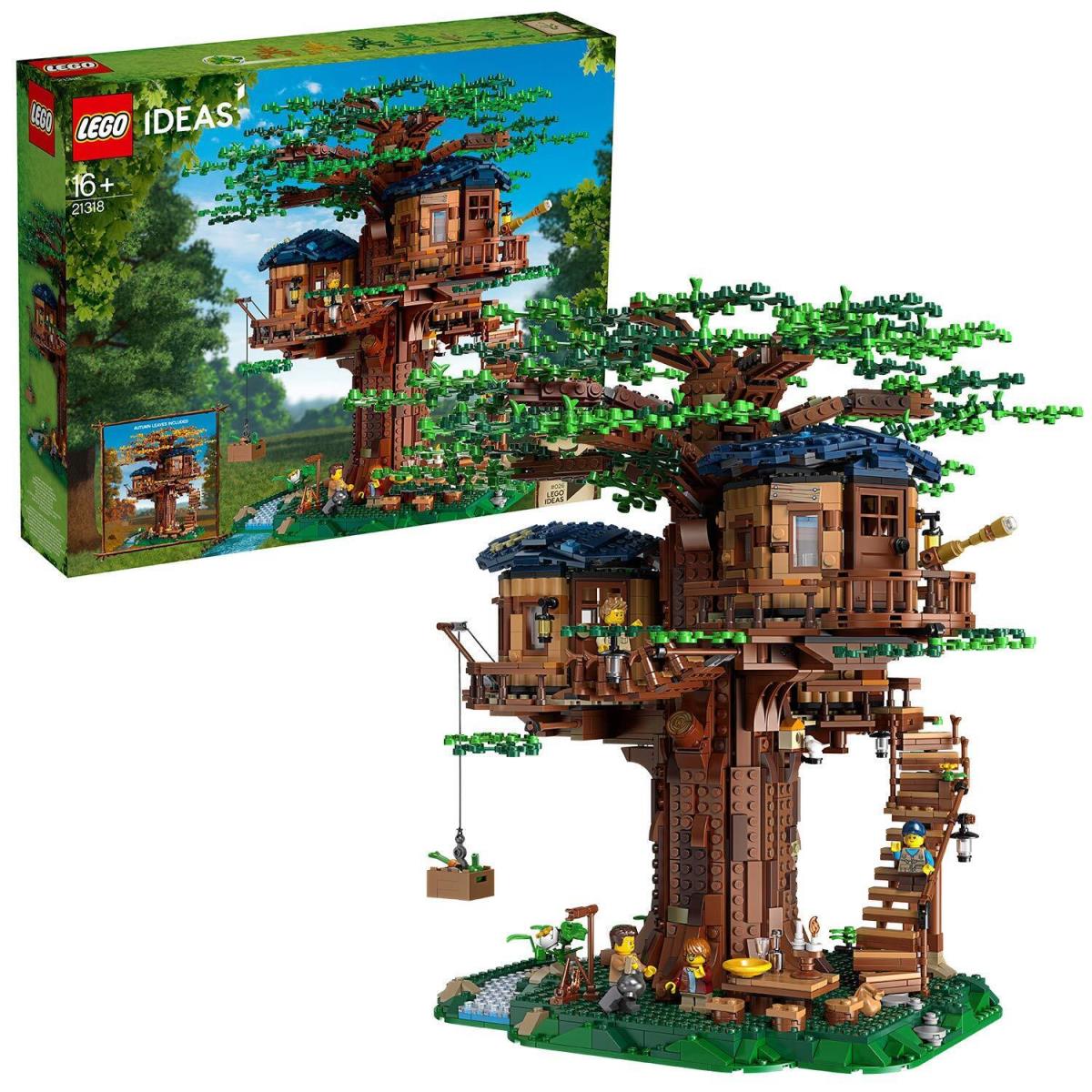 Lego Ideas Tree House 21318 Building Toy Set For Kids Boys and Girls Ages