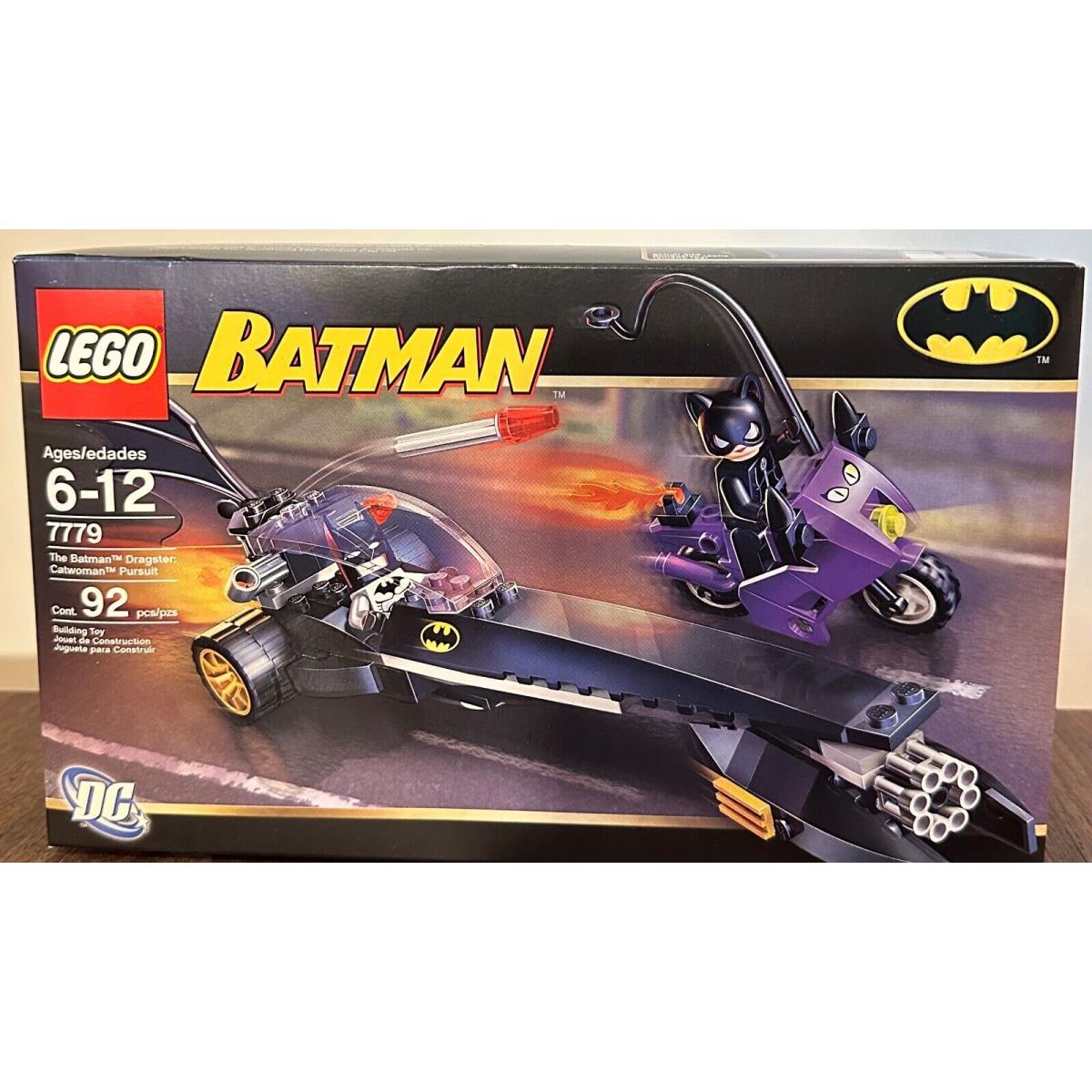 Lego Batman Dragster Catwoman Pursuit 7779 Mint Box 2006 Must See