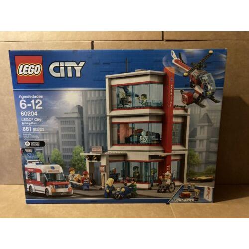 Lego City Hospital 60204 - Imperfect Box - See Photos