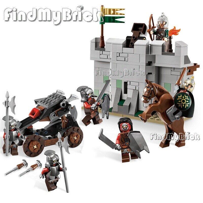 Lego Lord of The Rings 9471 Uruk-hai Army - Eomer Rohan Soldier Minifigures