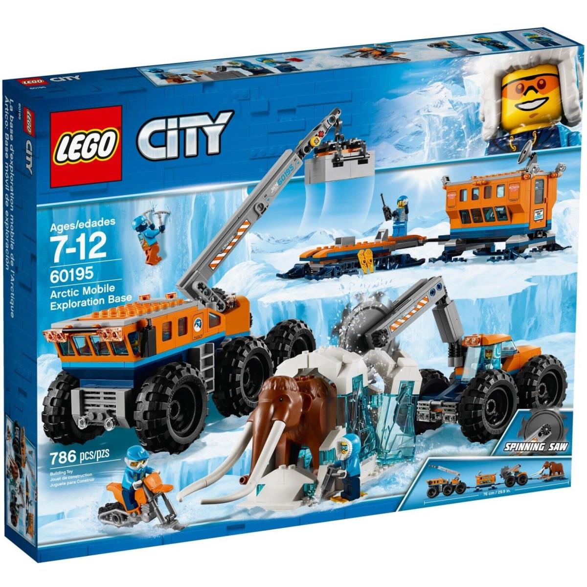 Lego City Arctic Mobile Exploration Base 60195 - Huge Set