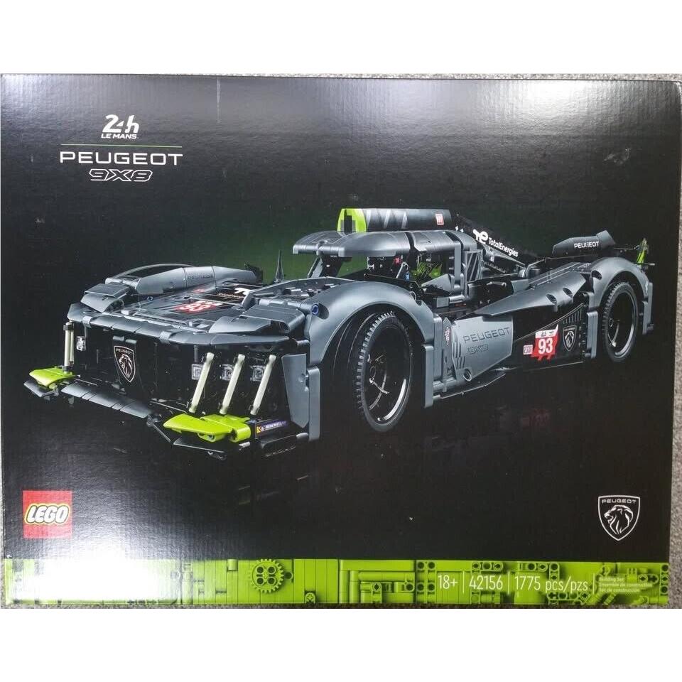 Lego 42156 Technic Peugeot 9X8 24H Le Mans Hybrid Hypercar