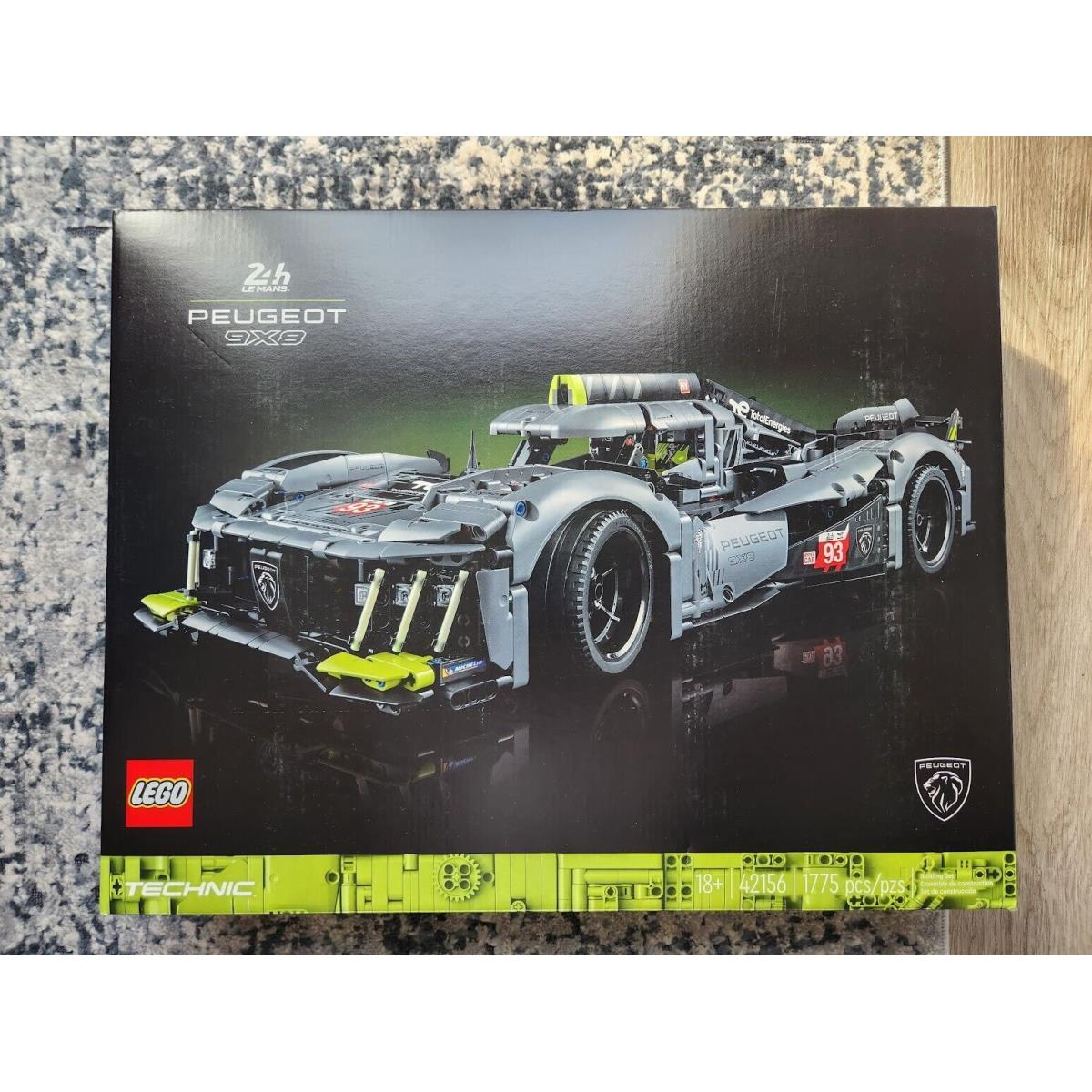 Lego Technic Peugeot 9x8 24HR Le Mans Hybrid 42156