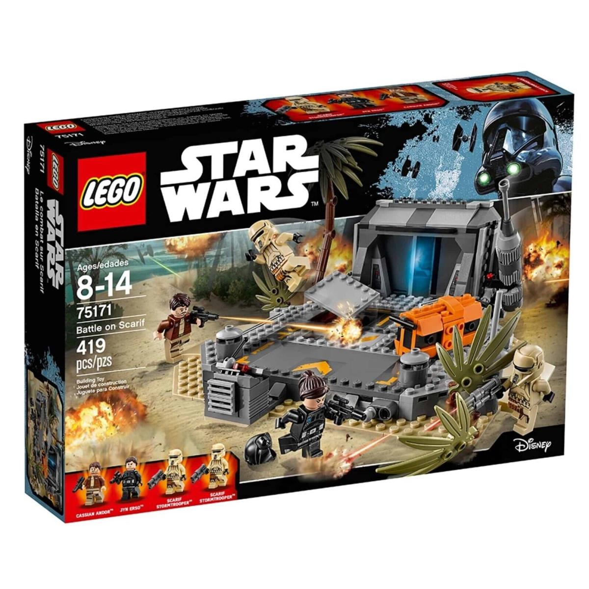 Lego 75171 Star Wars Battle ON Scarif Retired Building Set Minor Wear