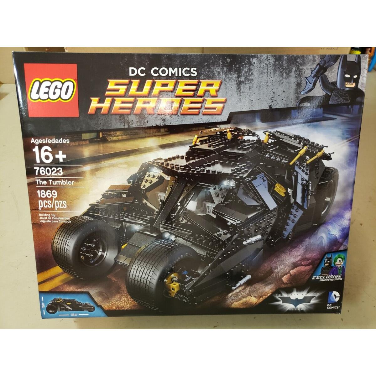 Lego Super Heroes The Tumbler Batman 76023 Retired - Red