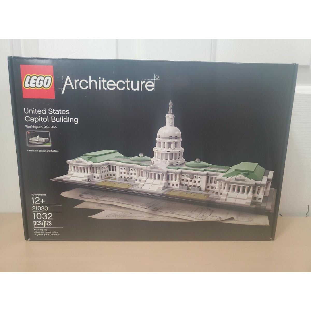 Lego 21030 Architecture Set US Capitol Building Washington DC Retired