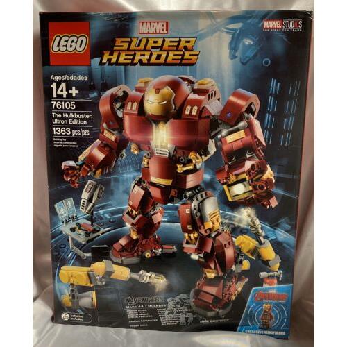 Lego The Hulkbuster: Ultron Edition 76105 with Great Box