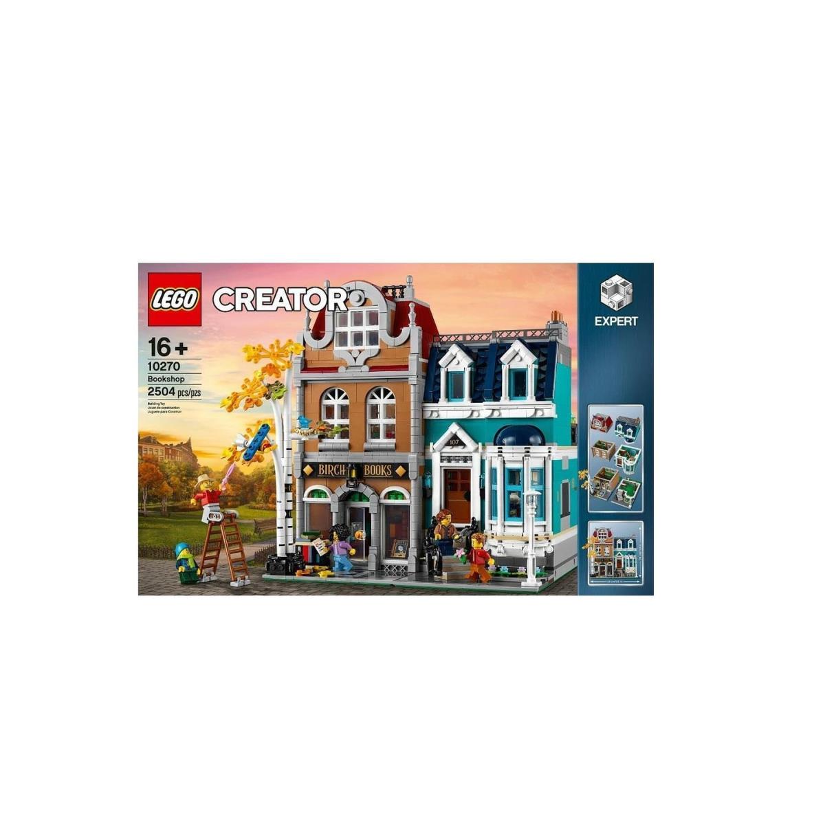 Lego Creator Expert 10270 Bookshop 2504 Pcs Building Toy