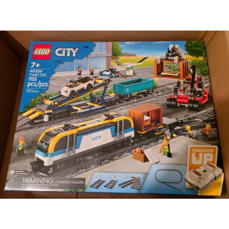 Lego City Freight Train 60336 Building Kit 1153 Pcs Set