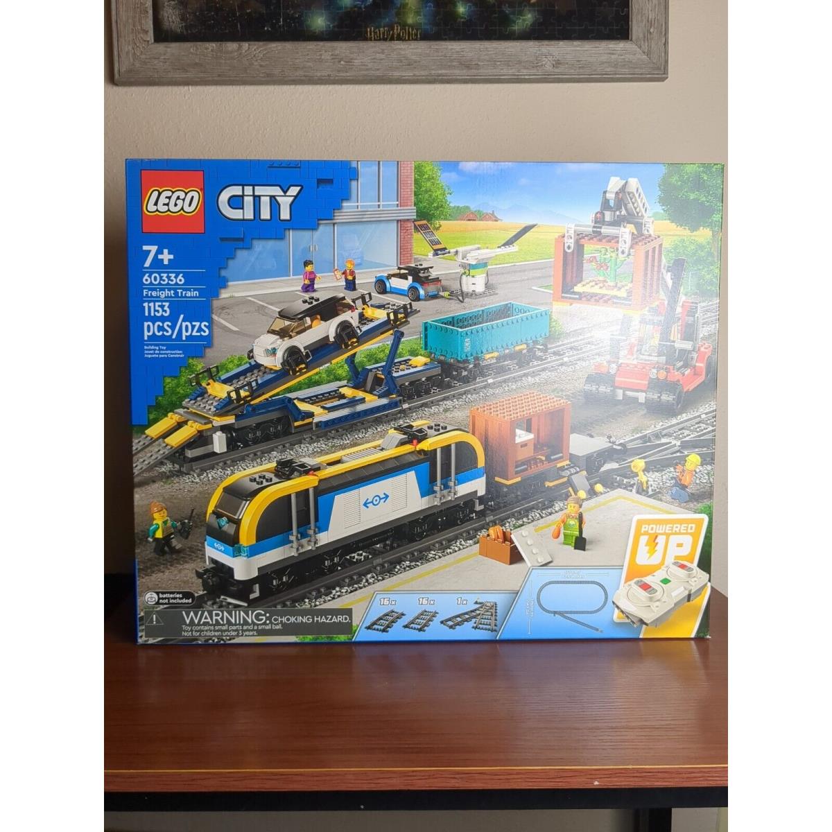 Lego City Freight Train 60336 Building Kit 1153 Pcs Set