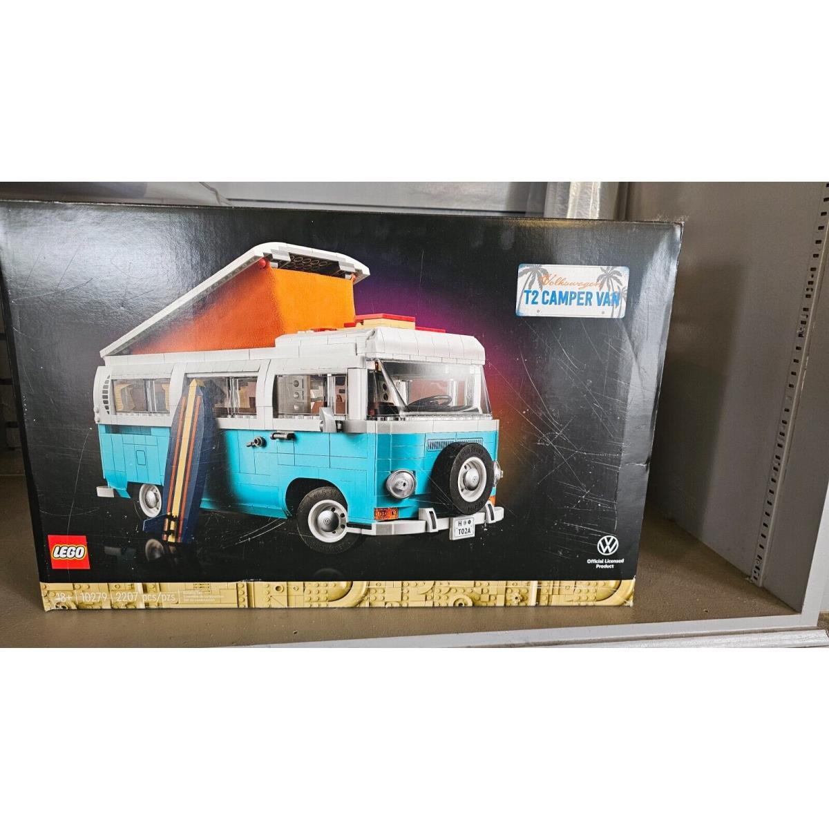 Volkswagen T2 Camper Van Lego Set