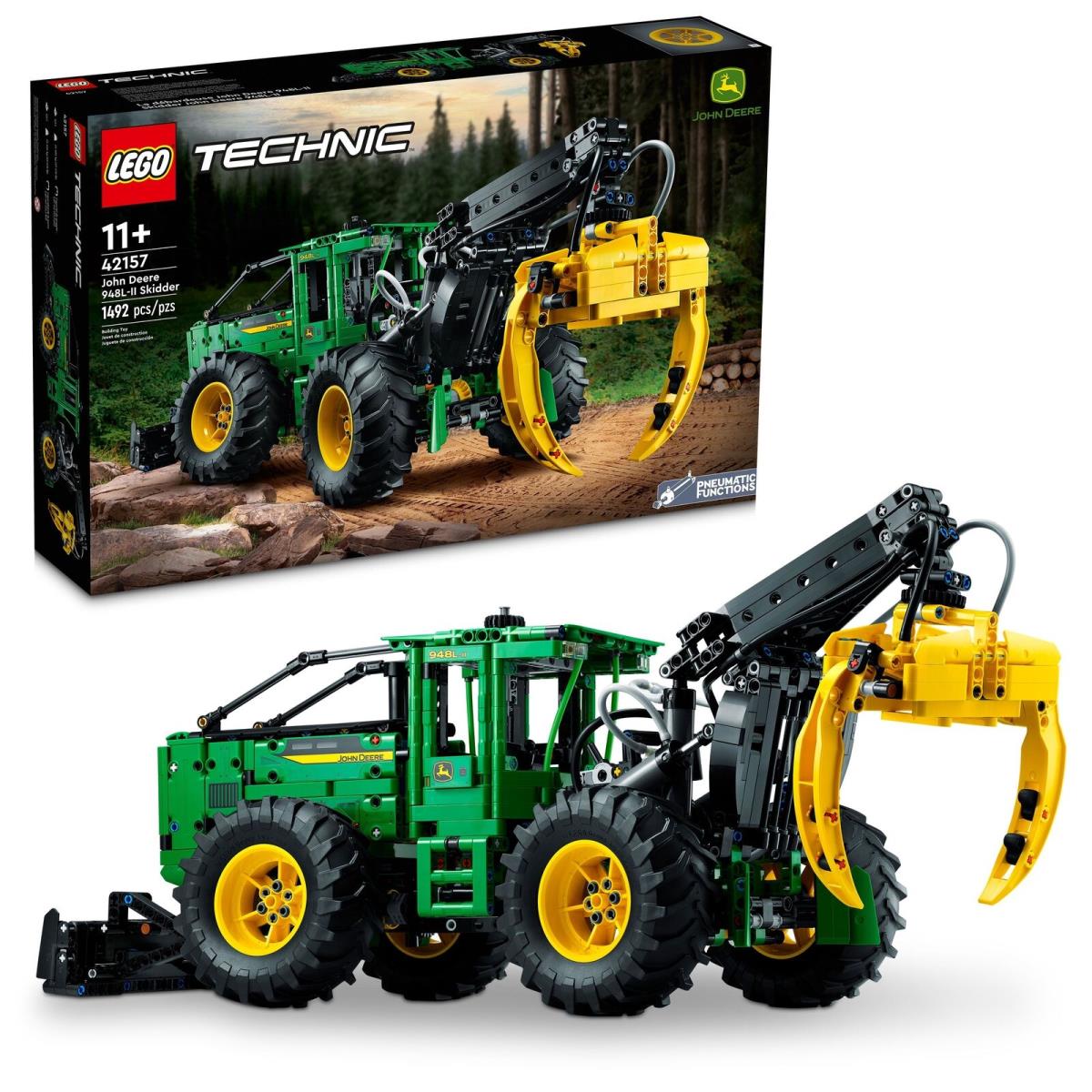 Lego Technic: John Deere 948l-II Skidder 42157